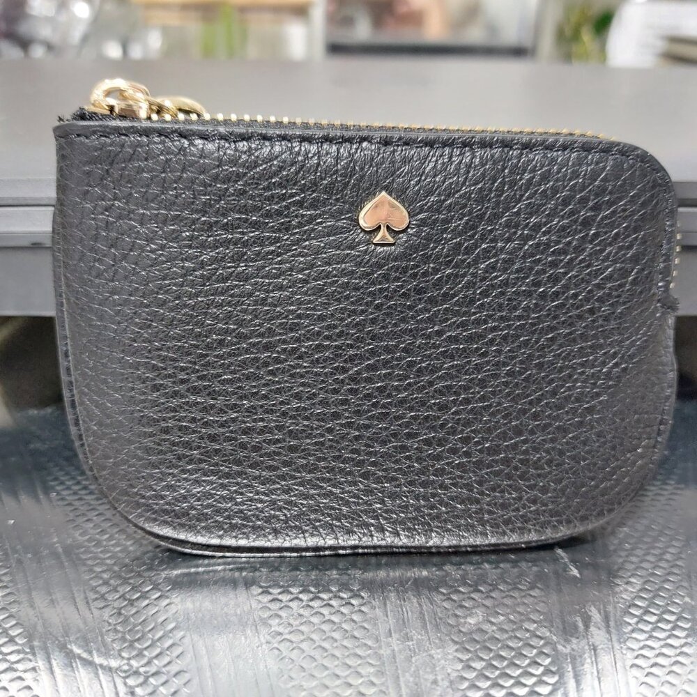 Kate Spade Mini Clip On COIN PURSE KEYCHAIN BAG CHARM Mini Bag Wallet 2 COLORS - Picture 5 of 14